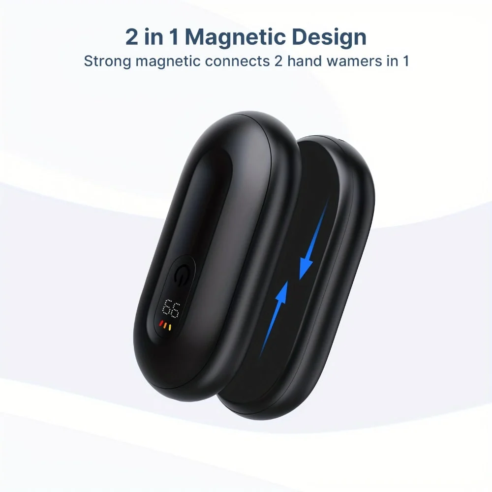 Rechargeable Hand Warmers Portable Instant Heat Dual-Pack - Image 4